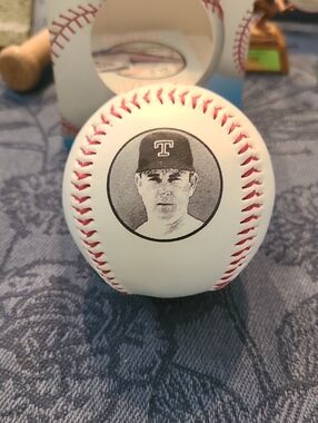 Nolan Ryan Facsimile Signature Ball